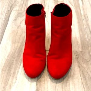 Red boots